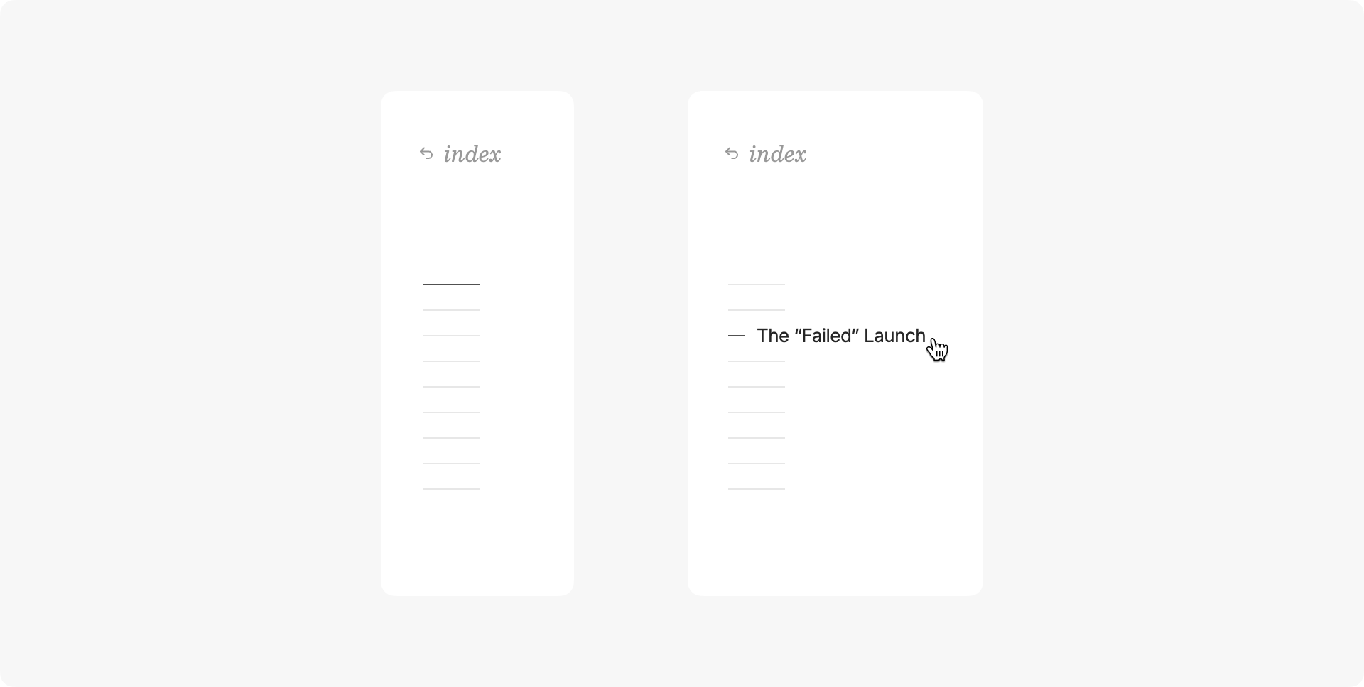 Table of Contents